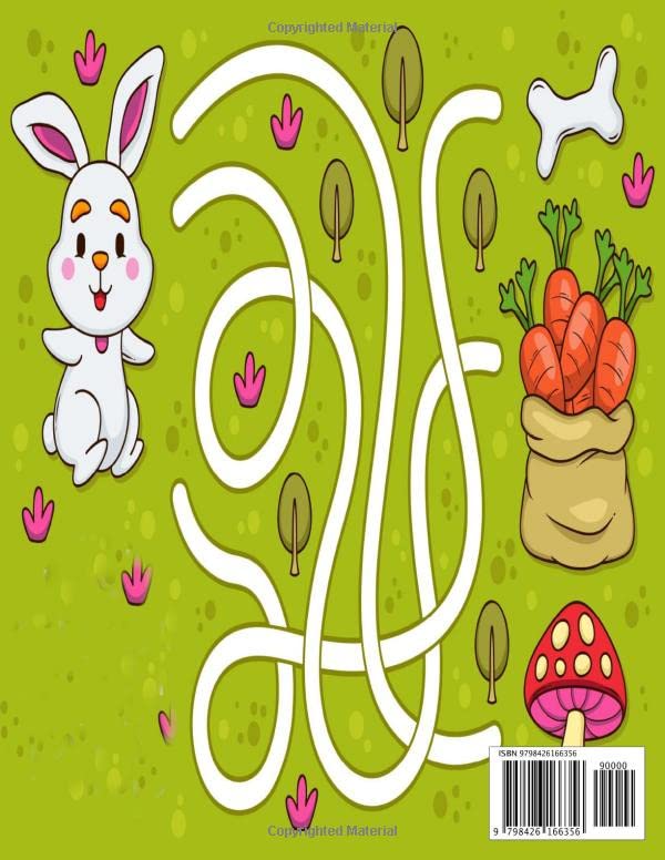Easy Mazes Worbook for kids 3-5 years old: mazes for preschoolers; maze book for toddlers; maze - Image 2