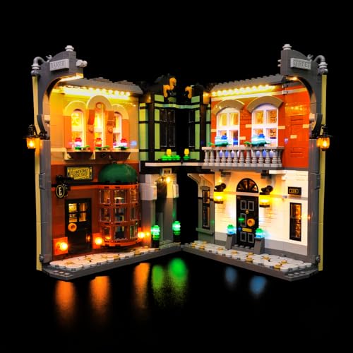 flashebrick Light kit Compatible with Lego Book Nook Sherlock Set, Creative LED Lighting for Lego...