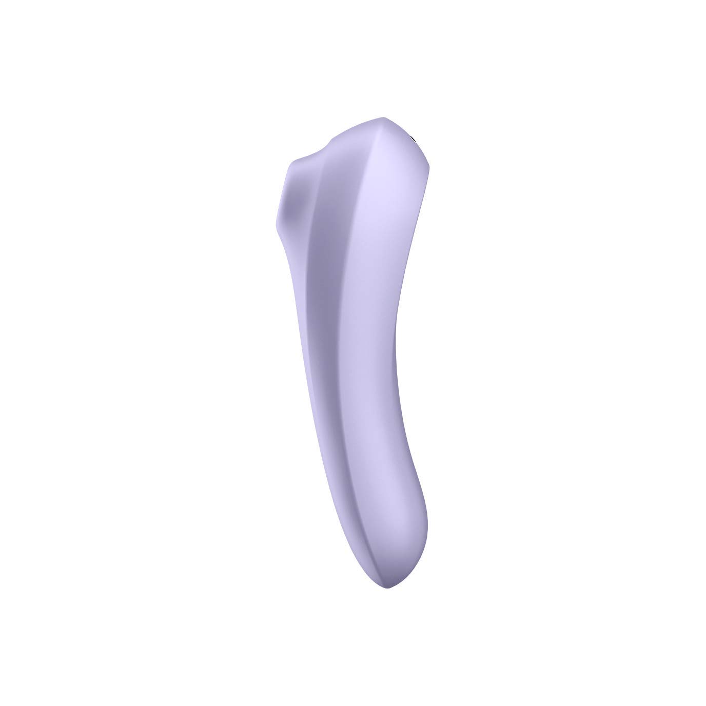 Satisfyer Dual Pleasure Connect App Pressure Wave Vibrator | Bluetooth App Control | juguetes sexuales Recargable para Mujer | juguetes eroticos en Lila | Estimulador 18 cm