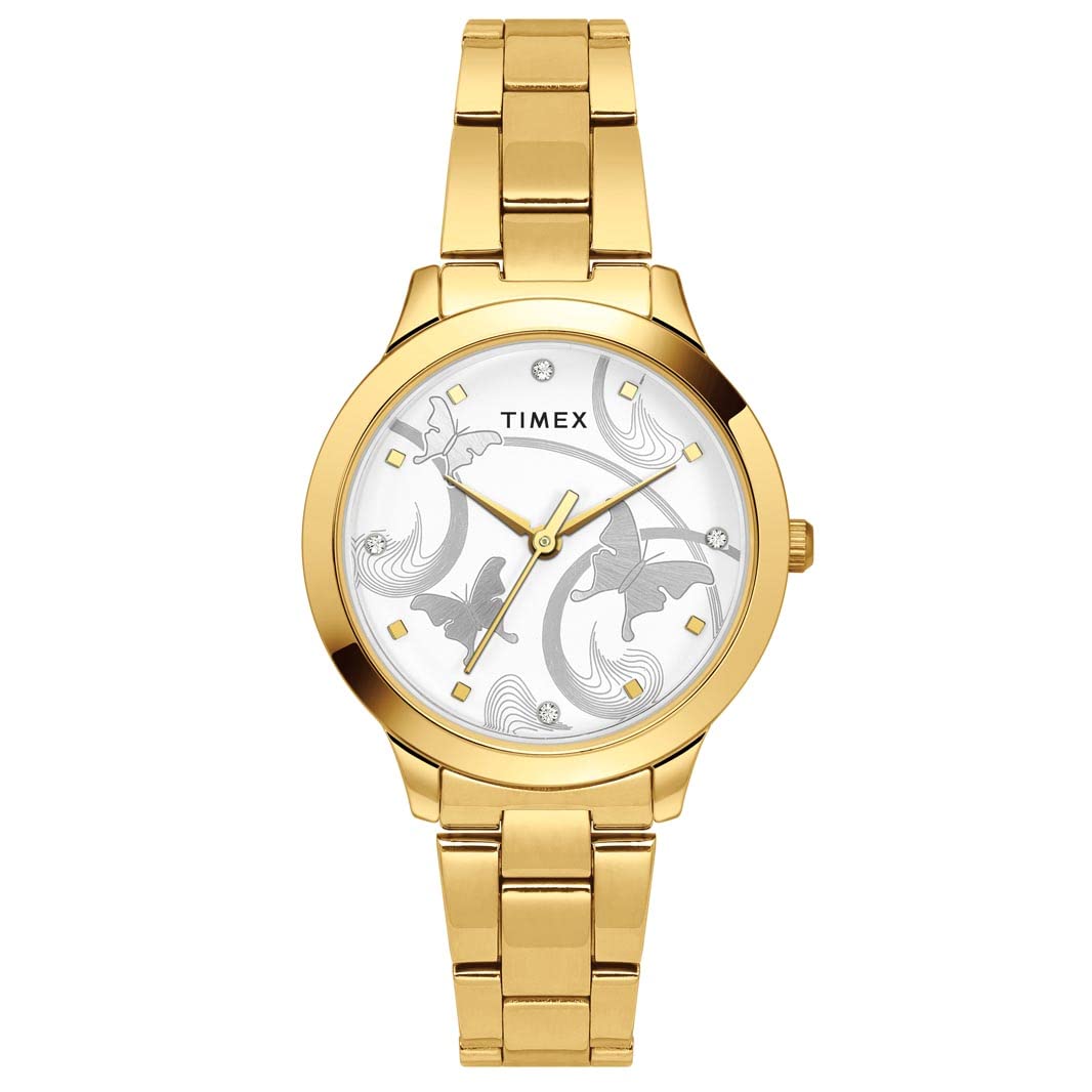 TIMEX Analog Silver Dial Womens Smart Watch - TW000T635 (B0BQM3T346) Amazon Price History, Amazon Price Tracker