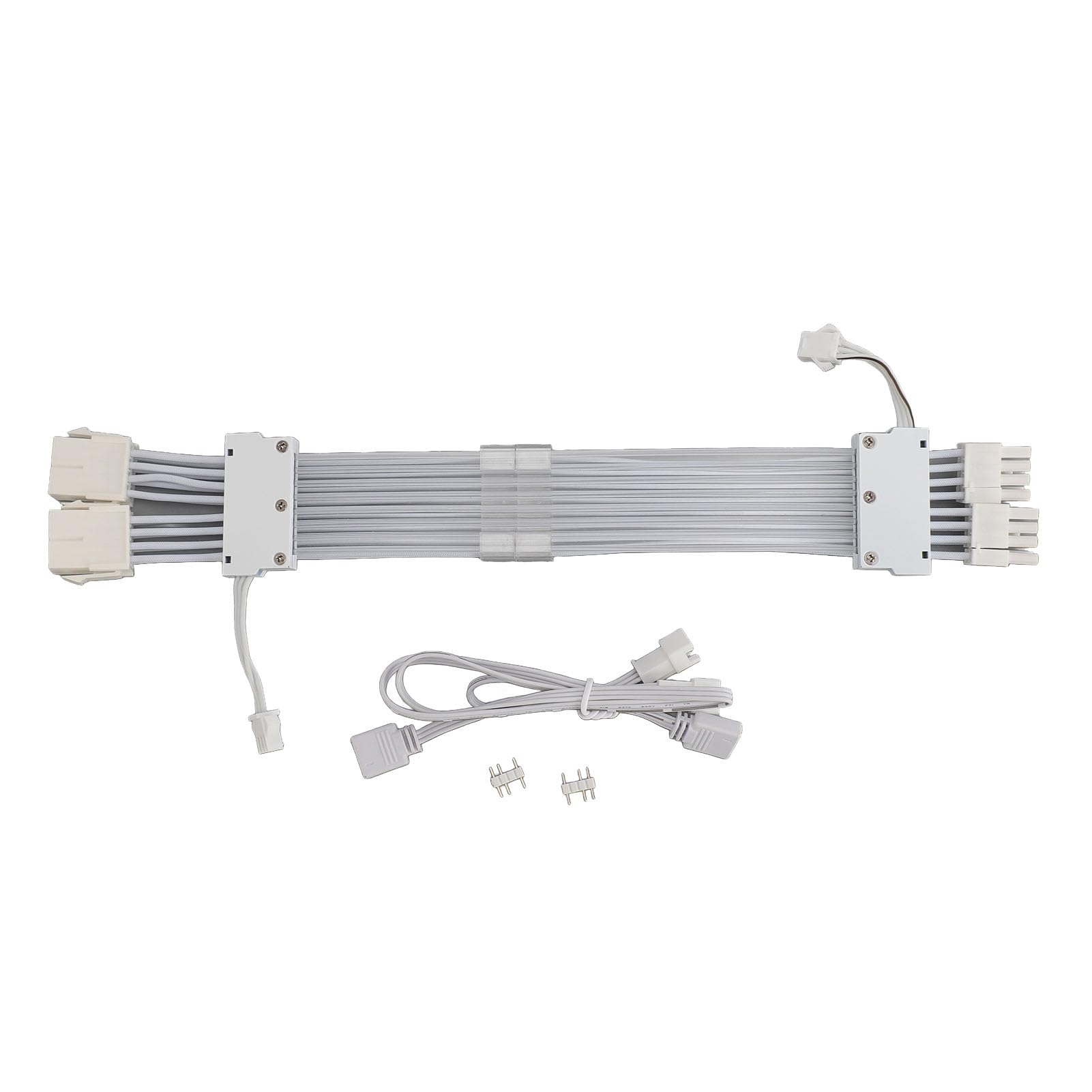 Cocoarm RGB PSU Kabelverlängerungsset, 2x8 Pin ARGB (WHITE)