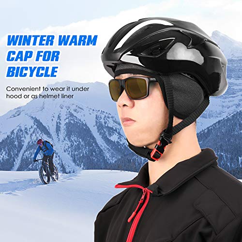 pedkit Gorro de lã de inverno ao ar livre com tampa térmica à prova de vento para caminhadas, escala