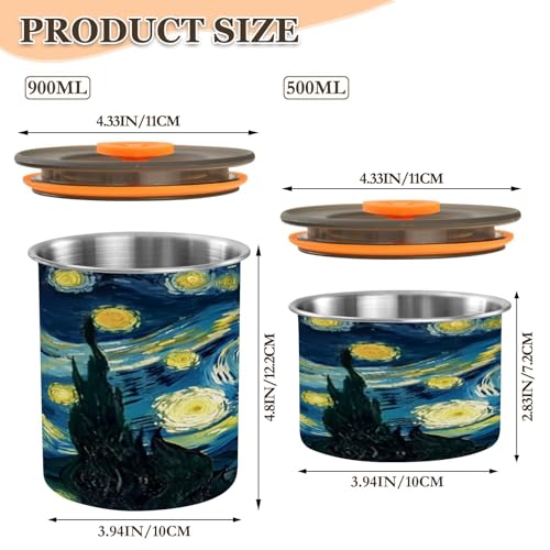 Envase Hermético para Café Acero Inoxidable 30oz miniatura 2