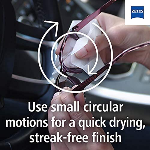 Image of Zeiss Pre-Moistened Lens Cleaning Wipes, 400 Count (Pack of 2)