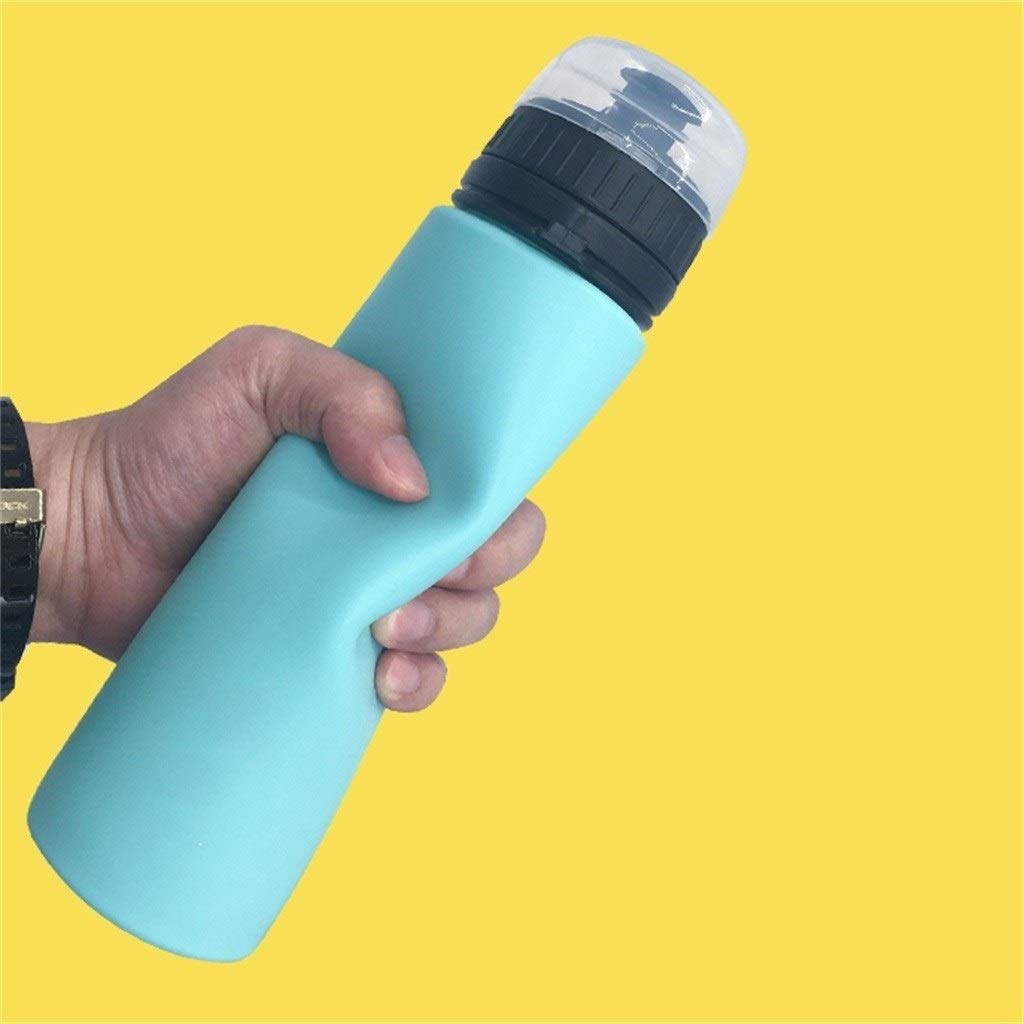 Bottiglia d'Acqua Pieghevole, Anti-Caduta Gel di Silice Compressione di Viaggio Usato for Fitness All'aperto (4 Colori)