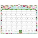 2021-2022 Wall Calendar 18 months - Monthly Hanging Calendar Planner from Jul. 2021 to Dec. 2022, 15' x 11.5', Spiral Twin-Wire Binding, Large Blocks with Julian Dates