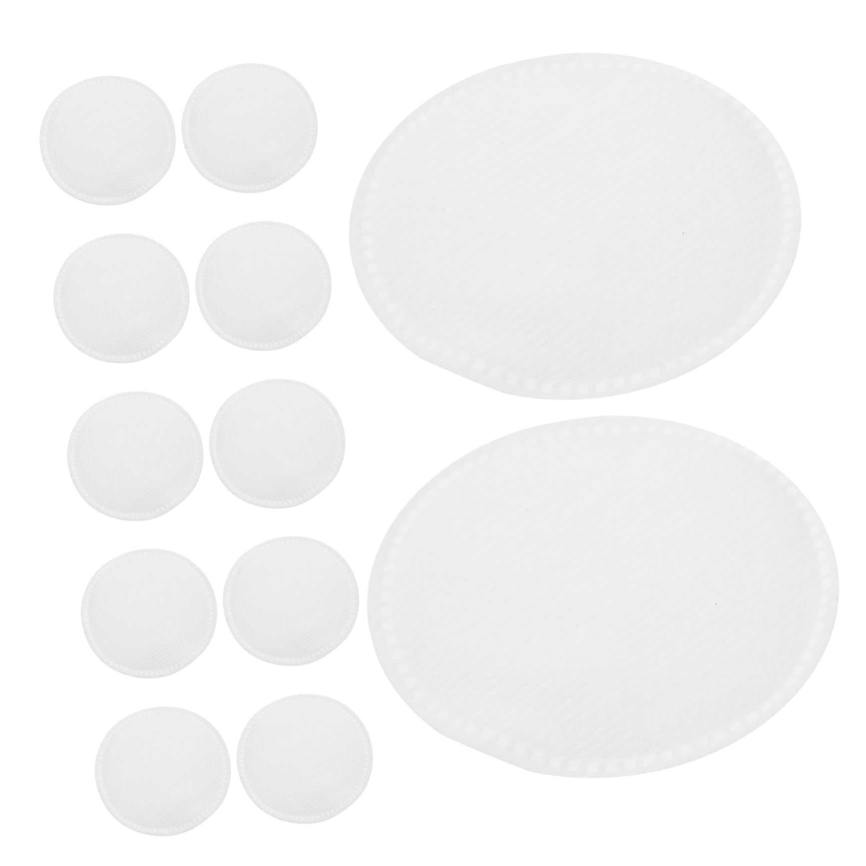 Didiseaon Facial Makeup Remover Pads Round Cotton Rounds for Nail Art Skin Care Soft Absorbent 60pcs Pack