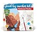 Paint by Number Kit National Parks: Capture America's Most Beautiful Places! Kit Includes: 5 Paint by Number Canvases, 10 paint colors, Paintbrush, 48-page instruction book