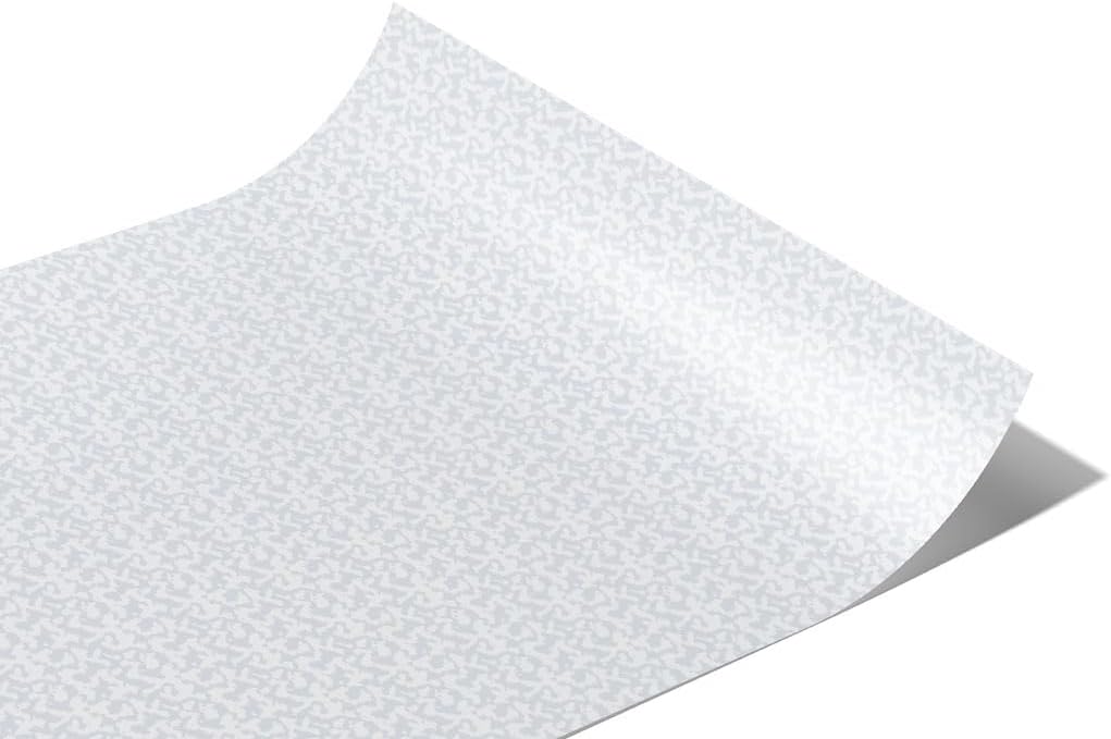 Rwraps White Camouflage Lace Gunshot Gloss Vinyl Film Wrap 59in x 27ft Vinyl Vehicle Car Film Sheet Roll