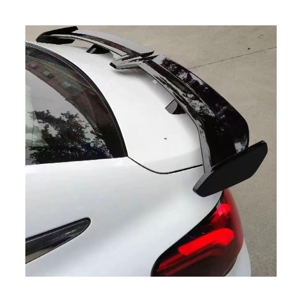 Heckflügel Spoiler für Skoda Octavia 2007 2008 2009 2010 2011 2012 2013 2014 2015 2016 2017 2018 2019,Auto Heckflügel Spoiler Außen Teile,Universal Auto Spoiler,Tuning Zubehör,B-Black