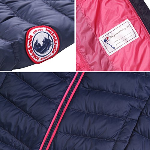 Image of Rokka&Rolla Girls' Ultra Lightweight Packable Down Puffer Jacket Coat