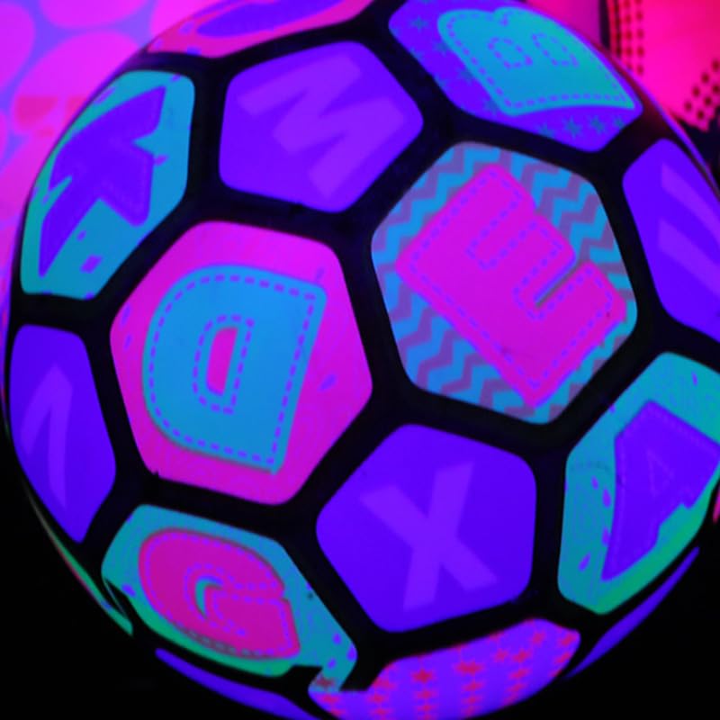 12 Leuchtende Blinkende Bälle für, Aufblasbares, Federndes, Weiches Fitnessspielzeug, Super Schillernde LED-Lichter, Geeignet für Outdoor-Aktivitäten, Gemeinsames Spielen mit Freunden, ca.