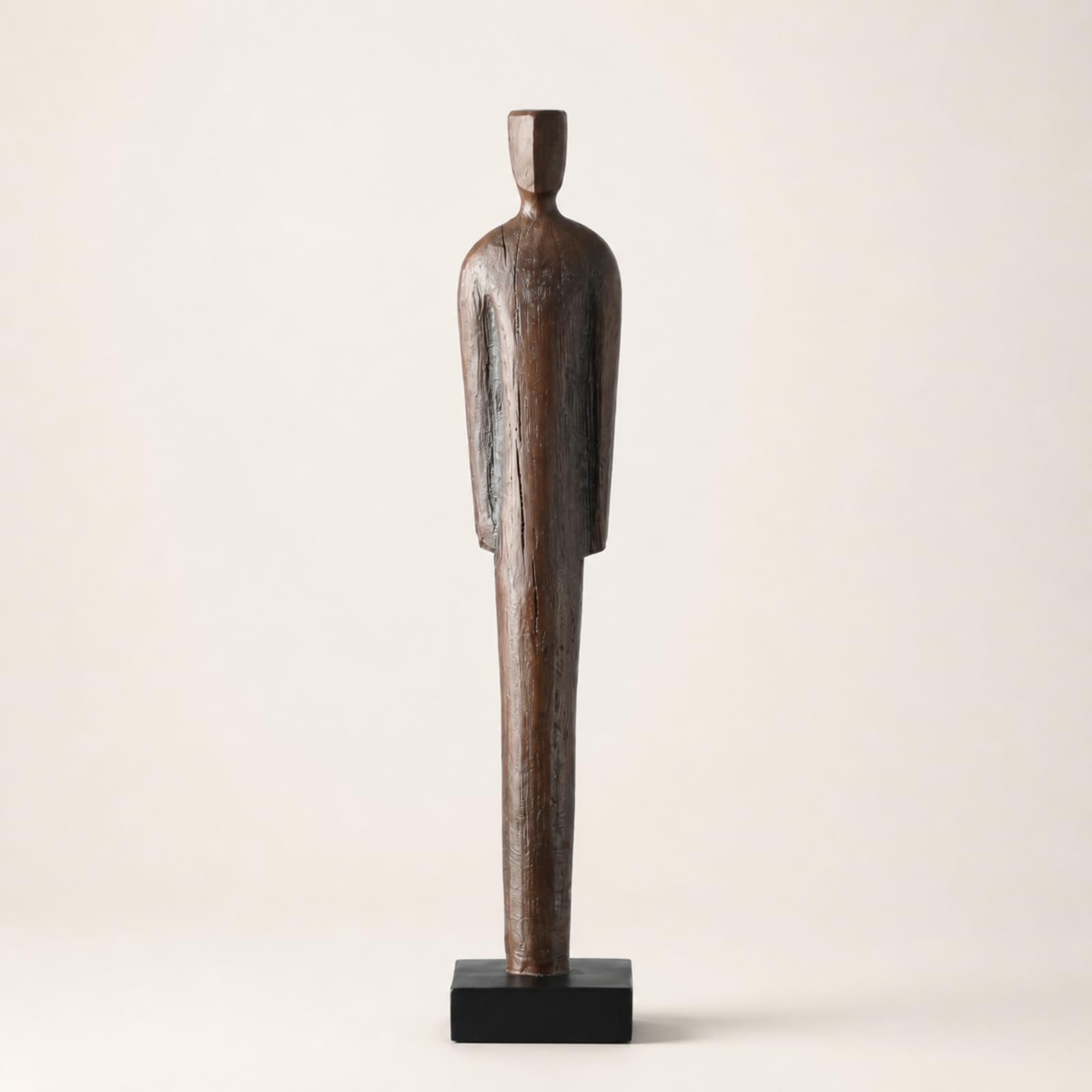 Qianly Escultura Conceptual Artística | Figura Resina, Morno, Adorno, para Recibidor, Estantería, S