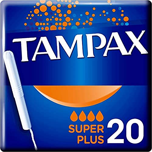 Tampax Super Plus Tampons with Cardboard Applicator 20pk