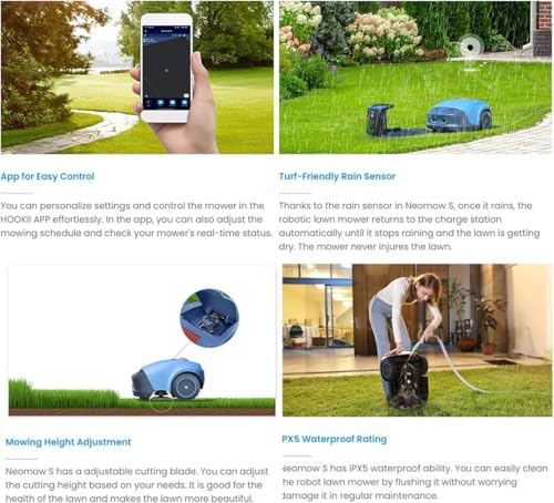 Tondeuse robot intelligente avec planification de chemin — vue 3
