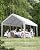 DEXSO 13'x20' Heavy Duty Carport Canopy, Portable Garage with Reinforced Frame, for Full-Size Pickup, Bass Boat, and Equipment, White