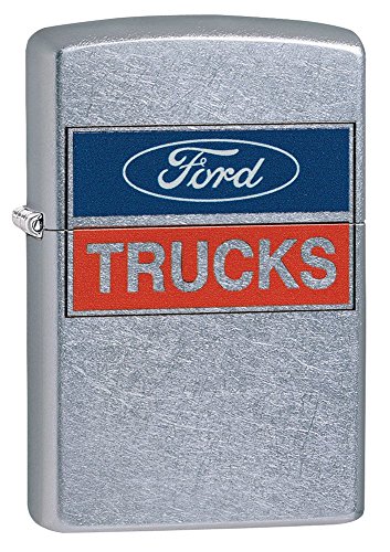 Encendedor Zippo Ford Trucks Street Chrome miniatura 1