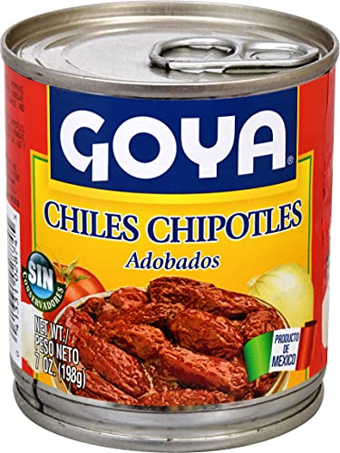 Image of Goya Chipotle Peppers in Adobo Sauce - 7 oz. (Pack of 4)