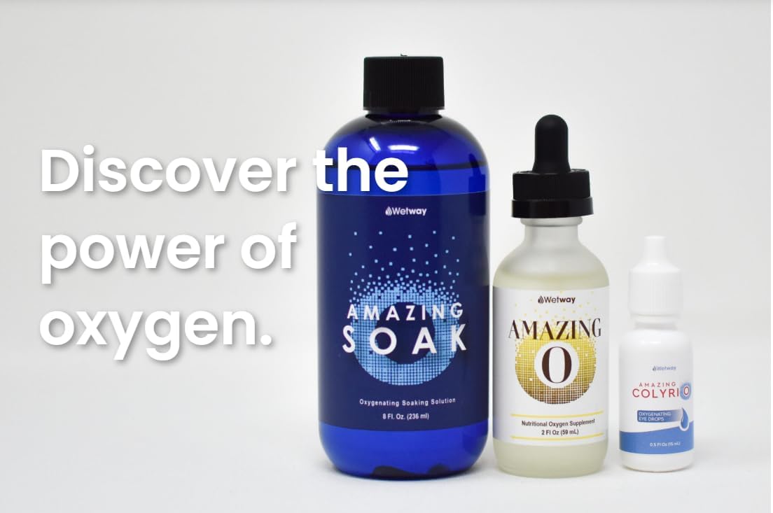Amazing-O Oxygenating Nutritional Supplement from Stabilized Liquid Ozone, Oxygen Ions and Electrolytes. Amazing-O Improves Nutrient Absorption and Boosts Energy. Concentrated [2 Oz].