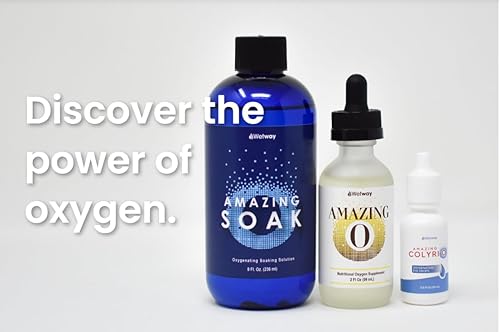 Miniatura 9 de Amazing-O Suplemento nutricional oxigenante de ozono líquido estabilizado, iones de oxígeno y electrolitos. Amazing-O mejora la absorción de