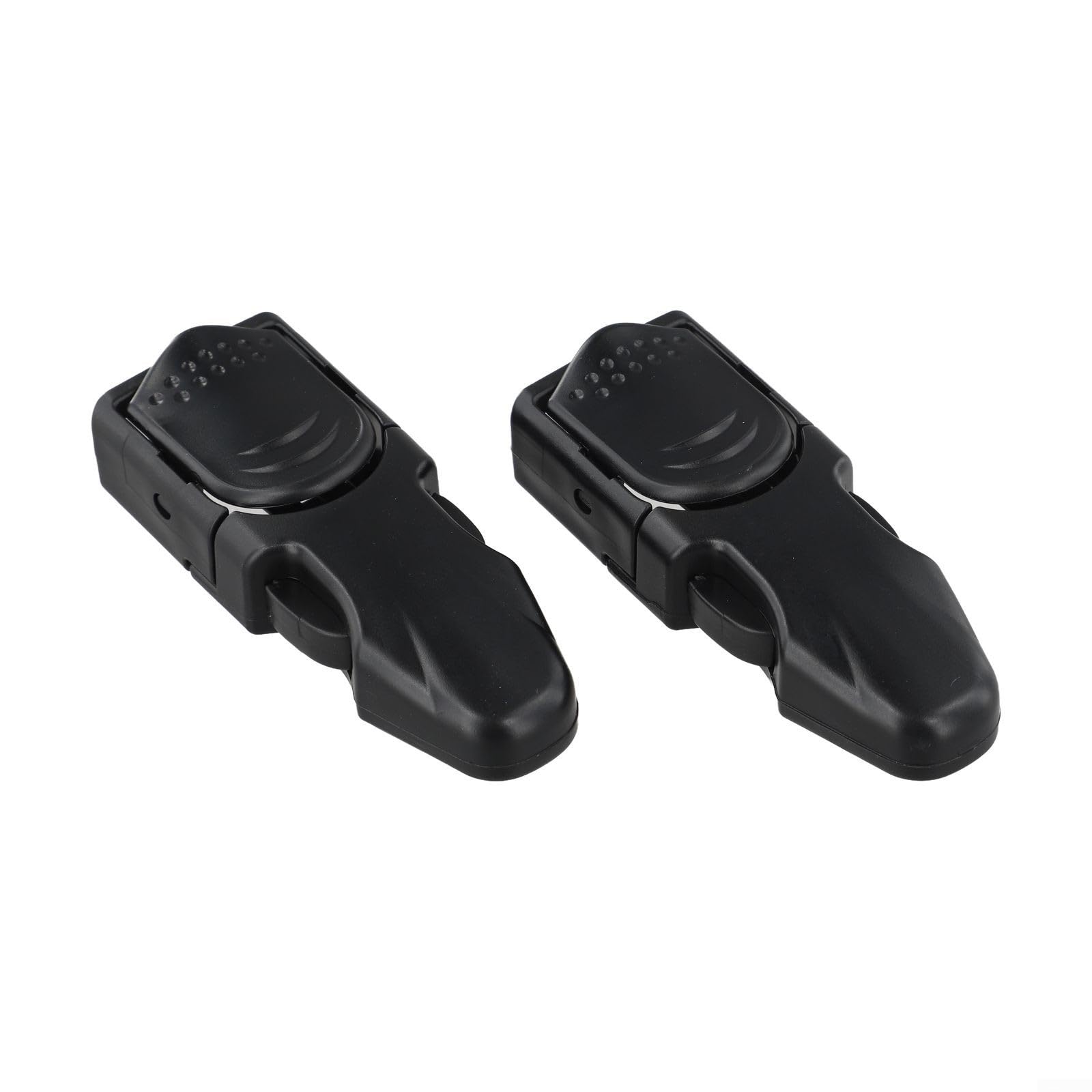 2 fibbie di ricambio a sgancio rapido per cinghie per pinne da immersione, adatte per la maggior parte delle pinne da nuoto e da immersione, materiale plastico (B)
