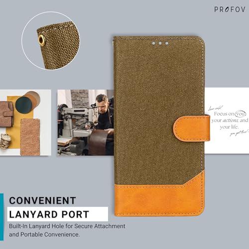 Image of Moto G54 5G Luxury Flip Case | Eco-Friendly Leather | Multi-Card Slots | Stylish Denim & Vegan Leather Cover for Moto G54 5G | Rich Dark Brown