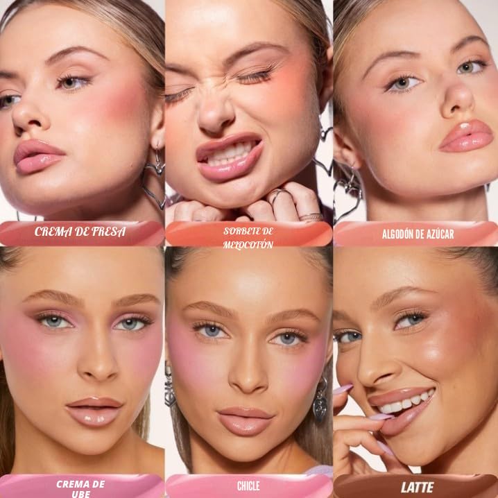HUDA BEAUTY ORIGINAL | Blush Filter - Blush líquido| 4.5 ml | by BELLA (BUBBLEGUM, 4.5 ml (Paquete de 1))