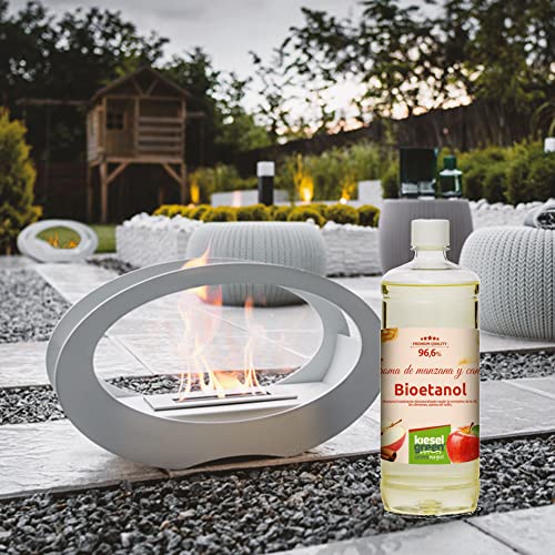 Miniatura 5 de Kieselgreen Bioetanol 12 X 1 Litro Con Fragancia Para Chimenea De Etanol, Muchas Variedades Bioalcohol Como Fragancia De Ambiente Estufas De Bioetanol, Biochimenea Etanol, Ethanol M1