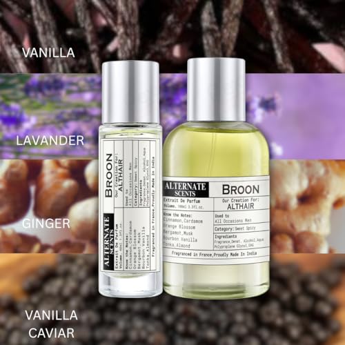 Image of Alternate Scents BROON 40ml Long Lasting Perfume For Men |Strong& long Lasting with 30% Oil Concentration | Warm Sweet & Spicy Fragrance