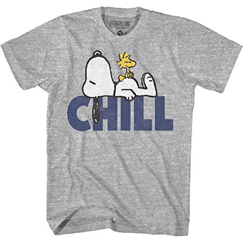 Snoopy Woodstock Chill Adult T-Shirt