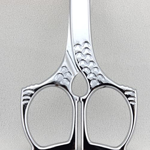 Tijeras artesanales, 1 pieza, tijeras for pelo de nariz y cejas, cortador de herramientas pequeñas for uñas, pinzas de recorte de manicura, herramientas de maquillaje y belleza, tijeras