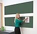 Screenflex WPS80-DN Acoustical Wall Panel, Mallard
