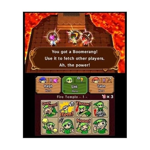 Nintendo The Legend of Zelda: Tri Force Heroes - vue 9