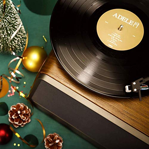 YAMMY Tourne-disques, boîte à Musique Bluetooth Audio Platine Tourne-Disque Haut-Parleur Lecteur de Vinyle Portable… - Les Beatles, Paul McCartney, John Lennon, RIngo Starr, George Harrison YAMMY Tourne-disques, boîte à Musique Bluetooth Audio Platine Tourne-Disque Haut-Parleur Lecteur de Vinyle Portable… – Image 4