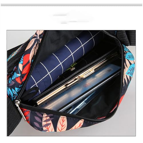 Bolso de hombro para mujer con múltiples bolsillos miniatura 2