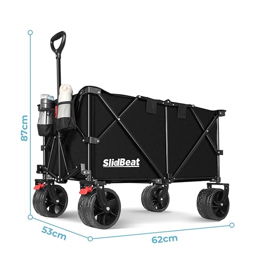 Chariot de Plage 220L charge Max 200KG SLIDBEAT
