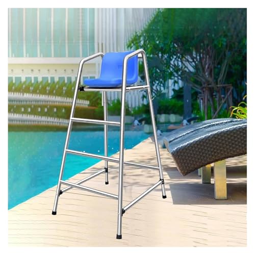 Silla alta de salvavidas para piscina 150 cm miniatura 1