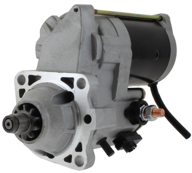 Charging Systems New Starter Compatible with John Deere Combine Picker Crawler Loader C07837 2280006550, 2280006551, 2280006552, 7026921, RE70474, RE70960, SE501405, TY24441, 41052122 18455