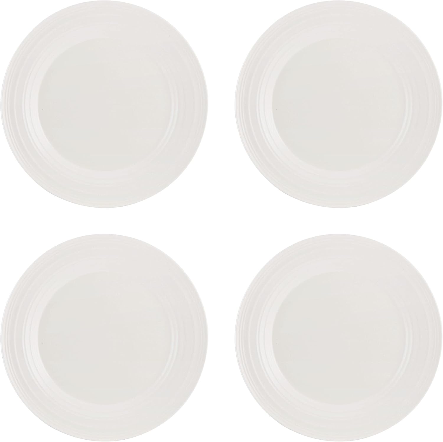 Mikasa Swirl White 16 Piece Dinnerware Set, Service for 4 - Image 4
