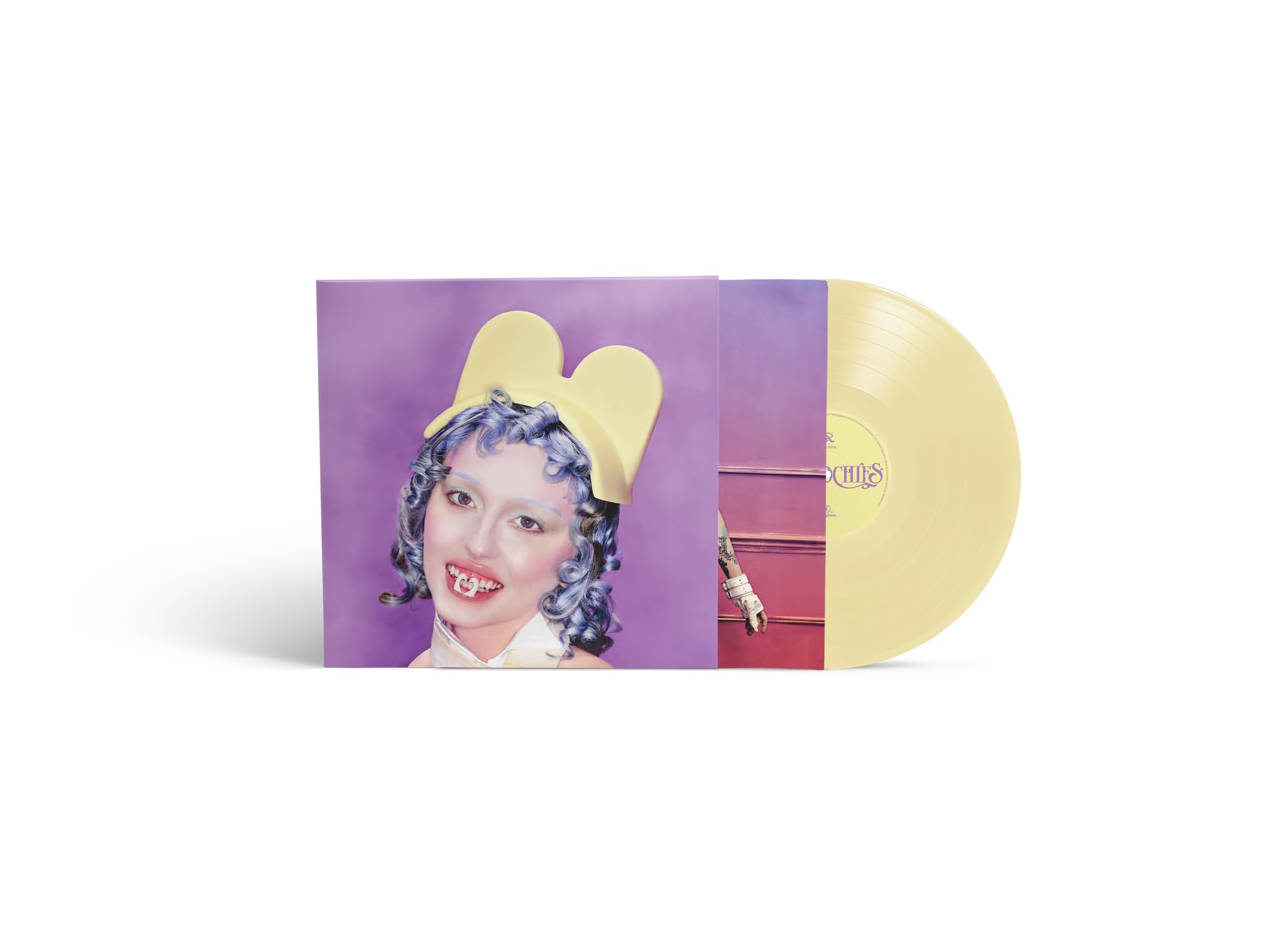 Ashnikko Smoochies Vinyl LP Colored Yellow Butter New And Sealed