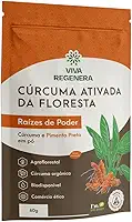 CÚRCUMA ORGÂNICA COM GENGIBRE EM PÓ - 60g