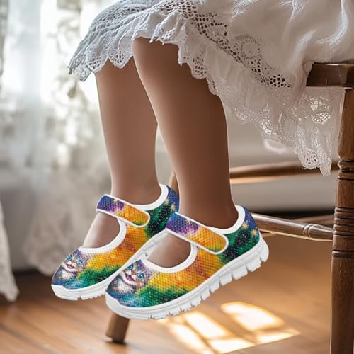 PinUp Angel School Cute Graphic Comfortable Walking Shoes Mary Jane Flats Dress Party Shoes for Girls2