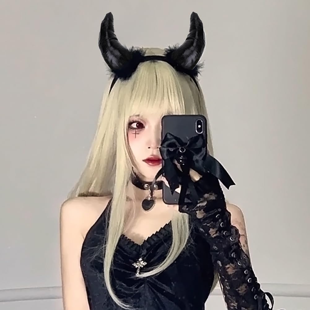 Amazon.co.jp: [Moeagel] ハロウィン カチューシャ 小悪魔 コスプレ