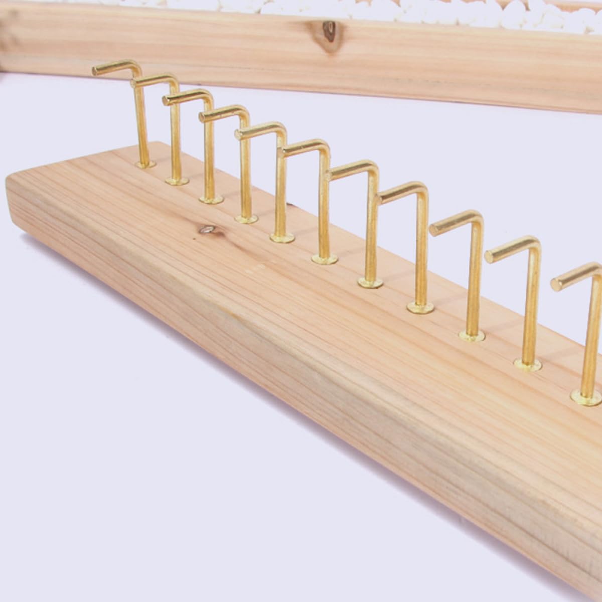 COLLBATH Estante para Collares de Plástico Color Caqui Buen Brillo y Diseño Lujoso, Gancho para Colgar Joyas Que No Se Cae, Adecuado para Organizar Pendientes y Collares Pared