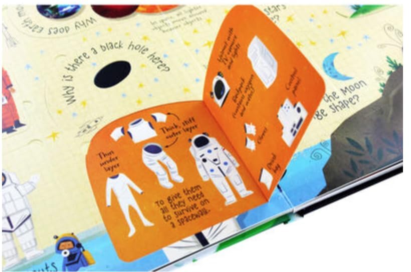 Lift-the-Flap Questions and Answers about Space
