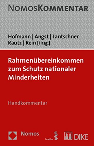Rahmenubereinkommen Zum Schutz Nationaler Minderheiten: Handkommentar