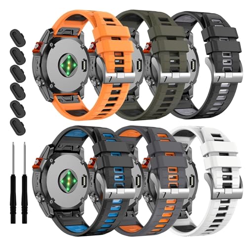[ȓX] Garmin Fenix 7/7 Pro/6/6 Pro/5/5 Plus Watch BandAForerunner 965 955̃\tgNCbNtBbgVRXgbvS70 47mm/Instinct 2/Quatix 7X}[gE