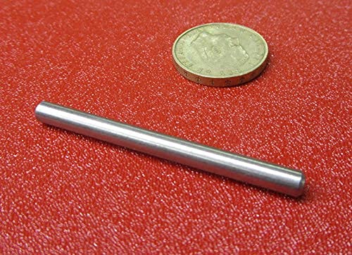Oversized 18-8 Stainless Steel Dowel Pin 3/16" Diameter x 2.25" Length 10 Pcs