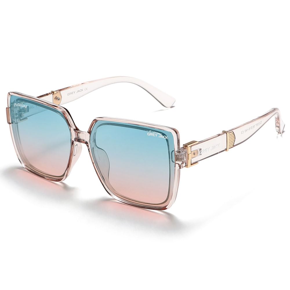 Polarized Square Sunglasses for Men Women,Classic and Retro Sun Glasses for UV Protection 3357-image-16