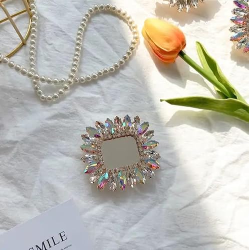Atllm Mirror Gemstone Diamond Phone Grip Fashion Phone Stand Glam Mount Holder thumb #3